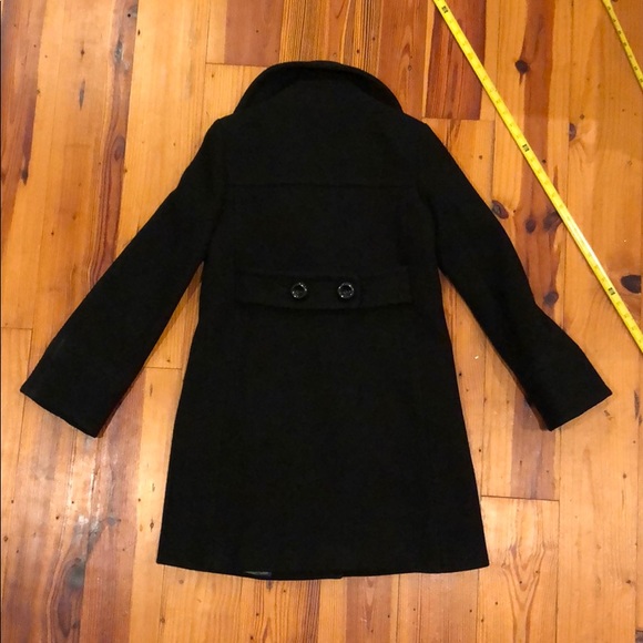J. Crew Women’s pea coat - black - size 4 - Picture 7 of 8